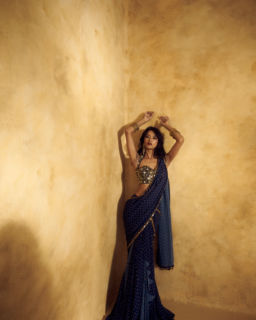 Rashika Sharma - MEERA SAREE SET FROM LASHKARA