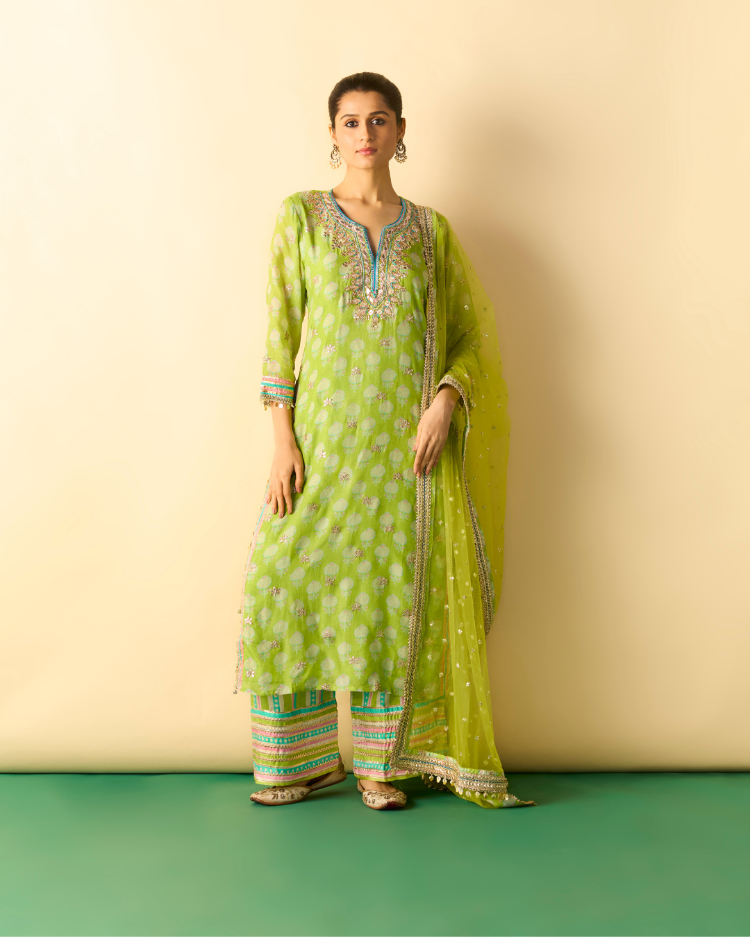 Gopi Vaid - Dwiti Kurta Set From Chaar Bagh