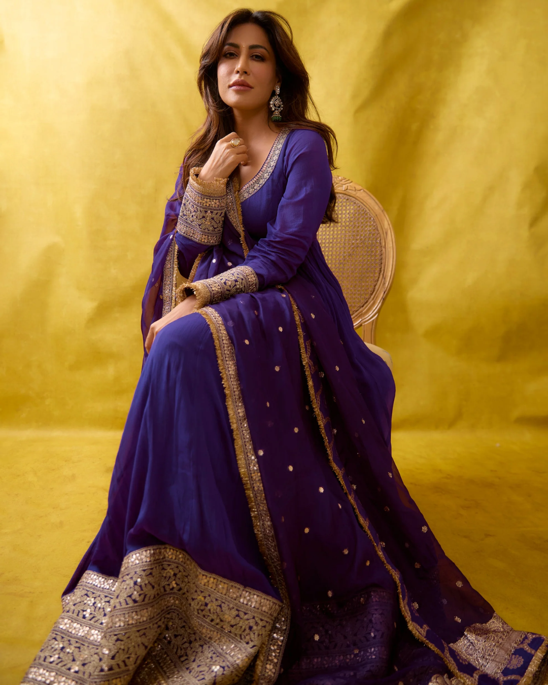 Gopi Vaid - Chitrangada Anarkali Set From Nizaam