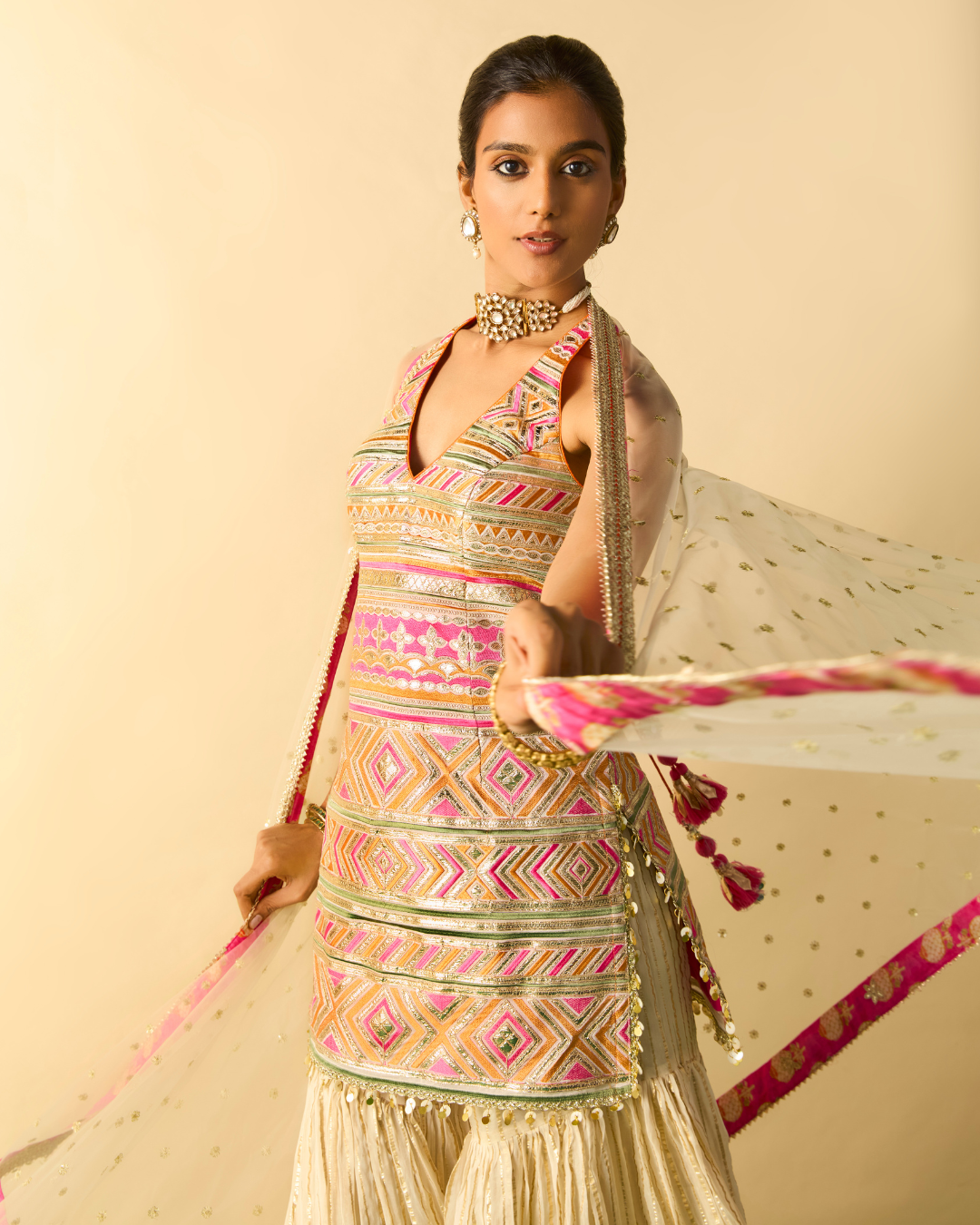 Gopi Vaid - Kriva Sharara Set From Chaar Bagh