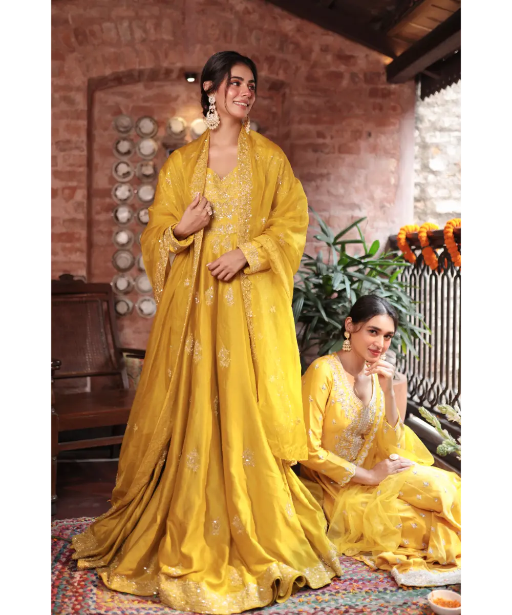 KALIGHATA - Varry Angrakha Gown