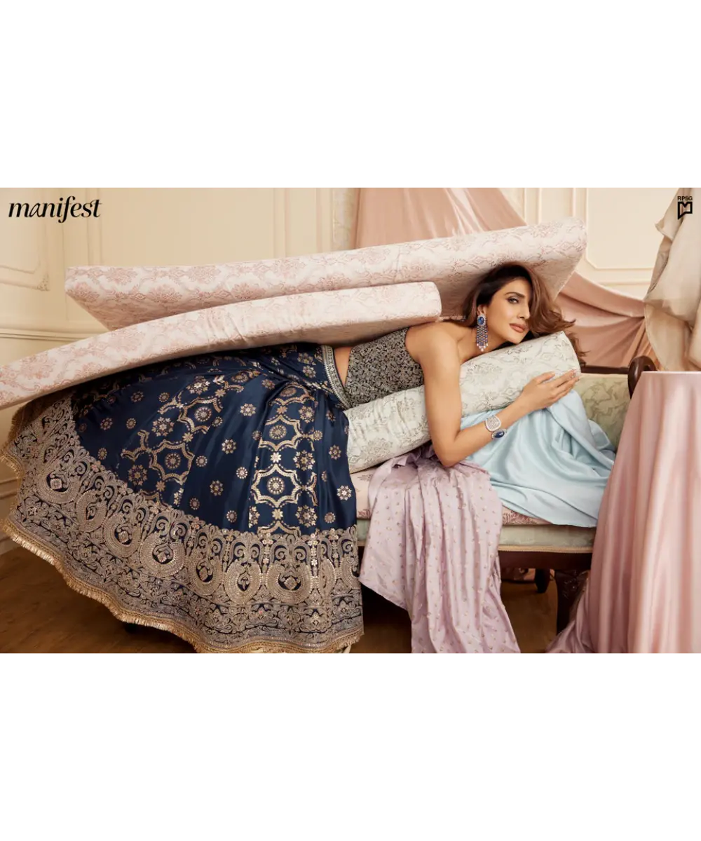 Gopi Vaid- Vaani Kapoor in Tahira Lehenga Set