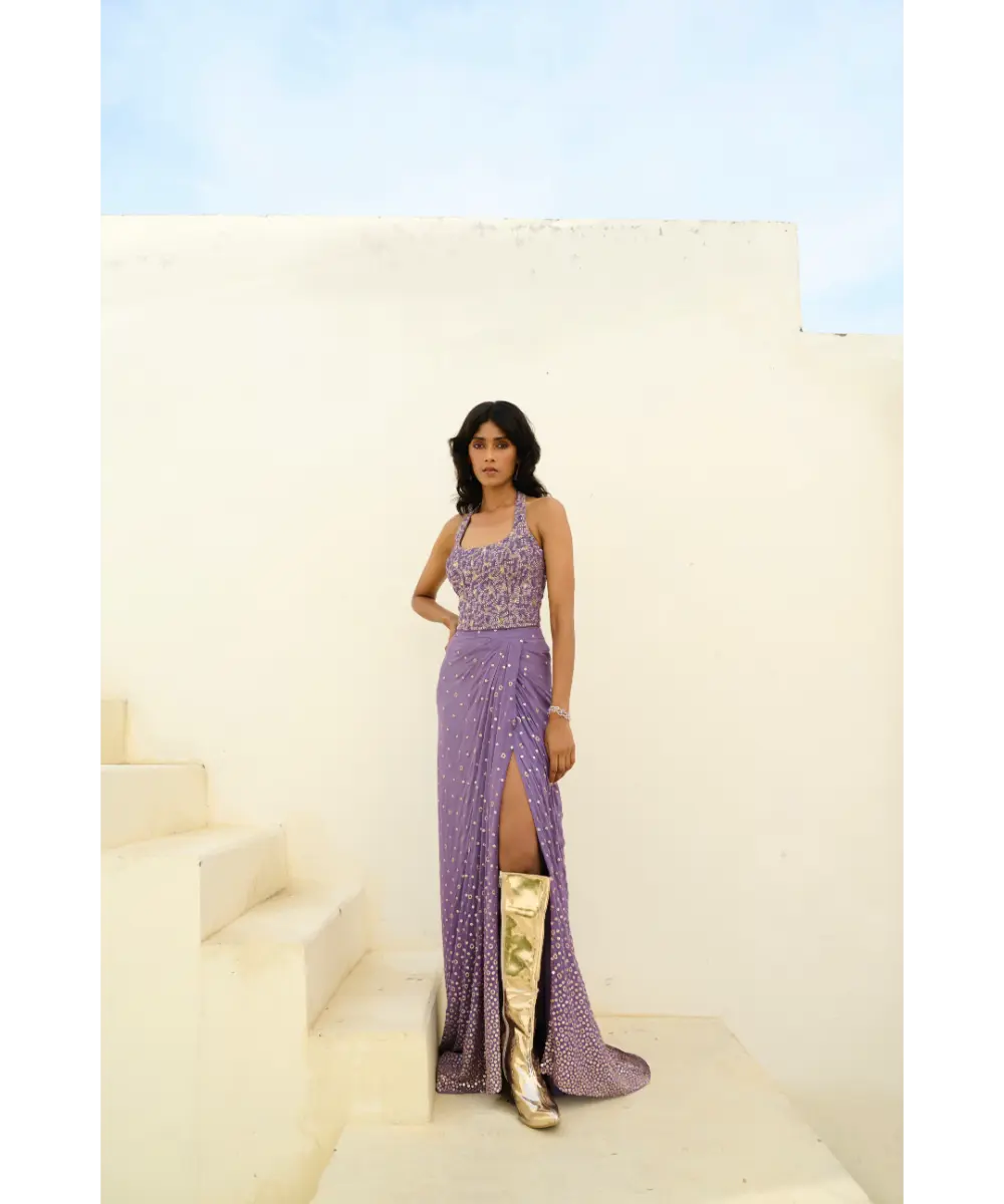 CHAMEE AND PALAK - Zia Slit Skirt