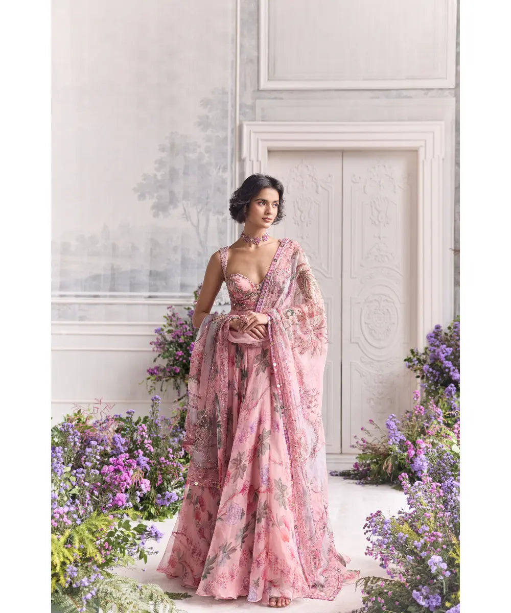 Anarkali With Heavy Embroidered - Aqeela