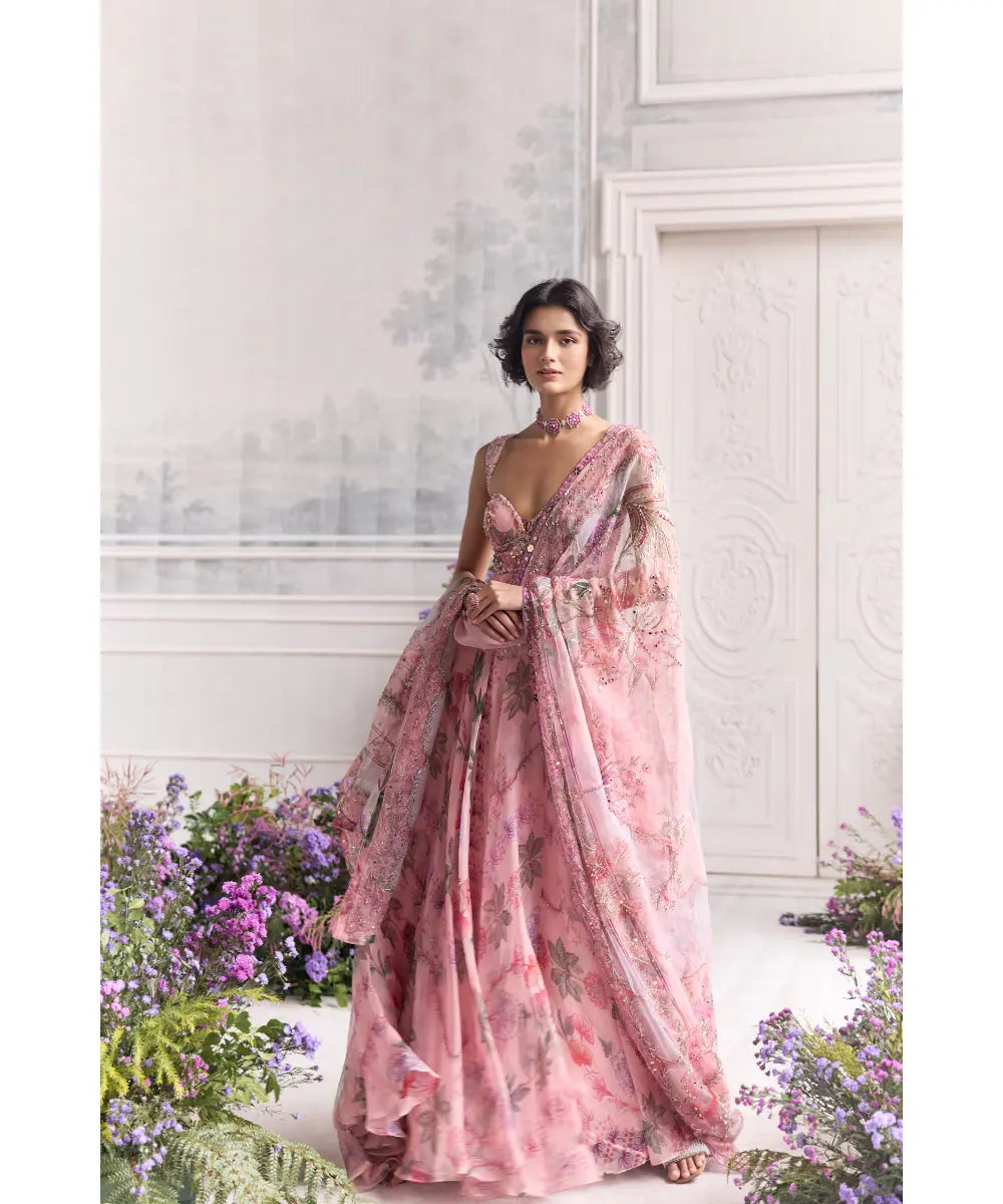 Anarkali With Heavy Embroidered - Aqeela