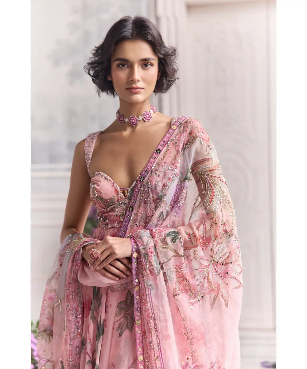 Anarkali With Heavy Embroidered - Aqeela