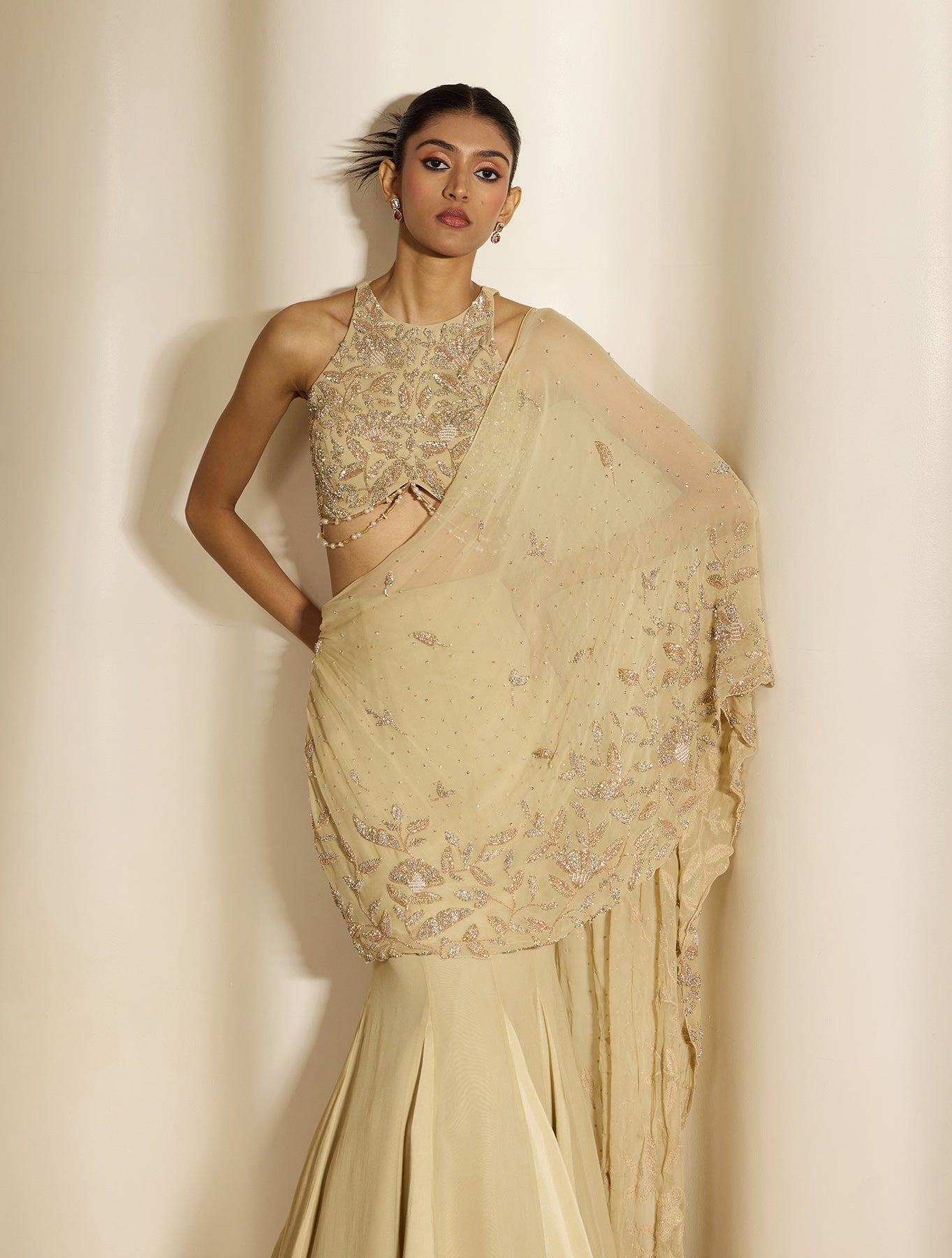 Shloka Khialani - Nirvaan collection – Celine - Sari
