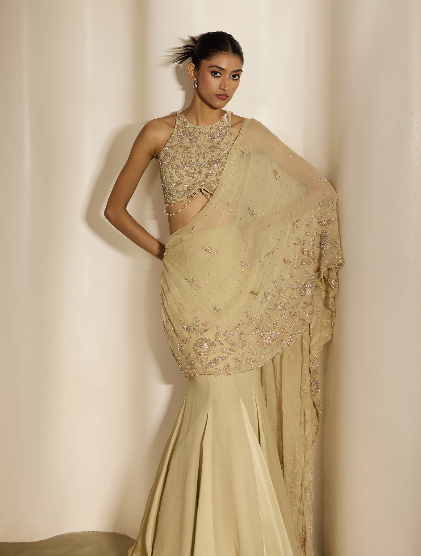 Shloka Khialani - Nirvaan collection – Celine - Sari