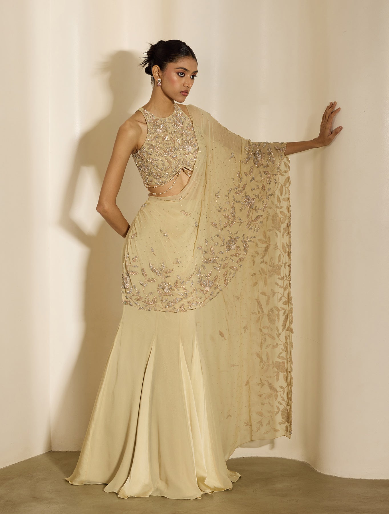 Shloka Khialani - Nirvaan collection – Celine - Sari