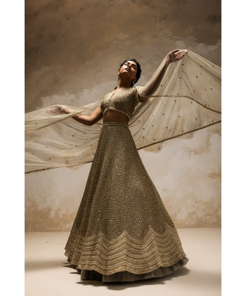 COUTURE BY NIHARIKA- Lehenga Set