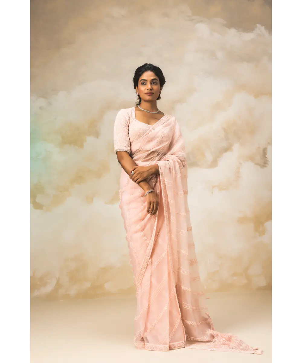 COUTURE BY NIHARIKA- Saree Set