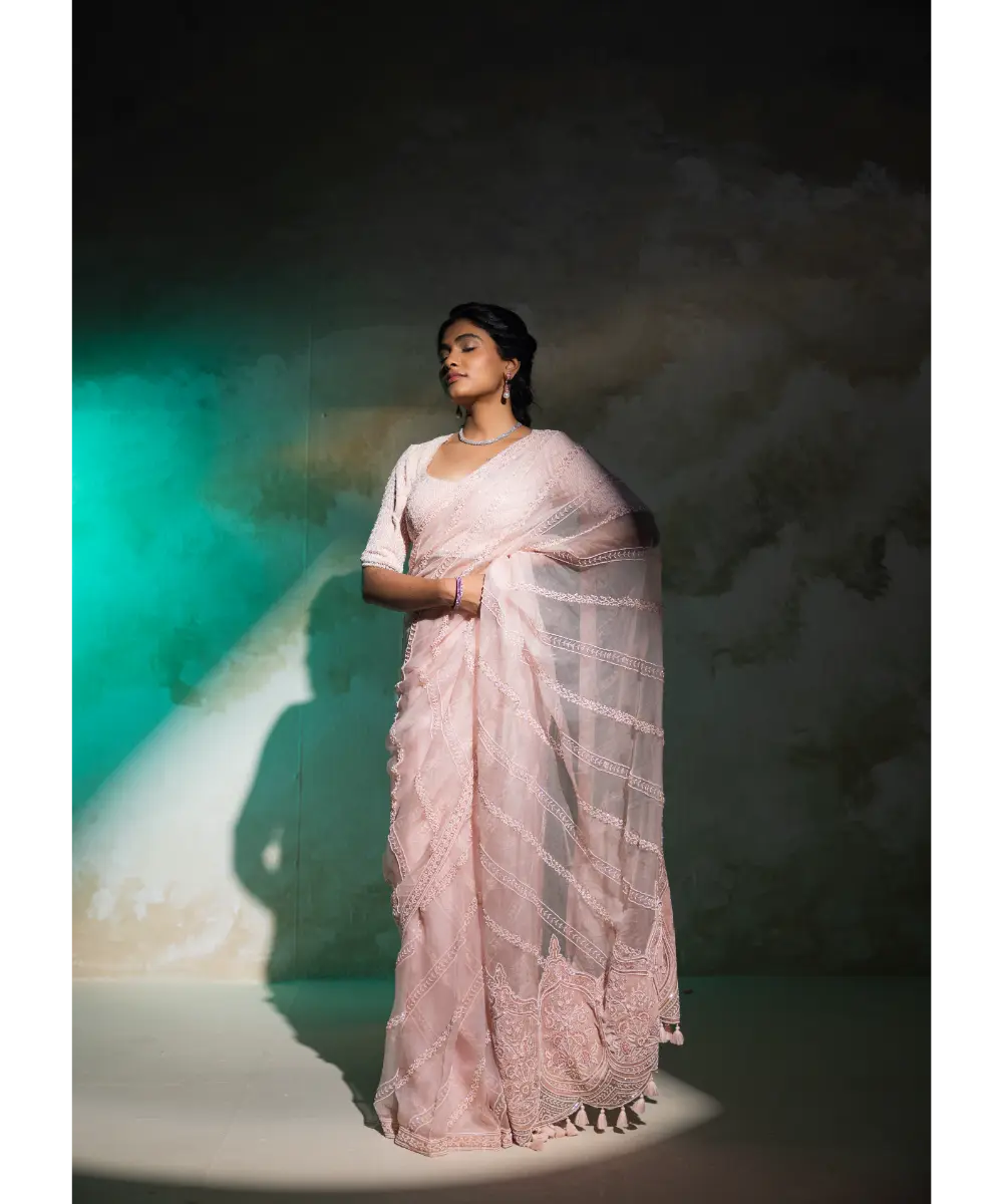 COUTURE BY NIHARIKA- Saree Set