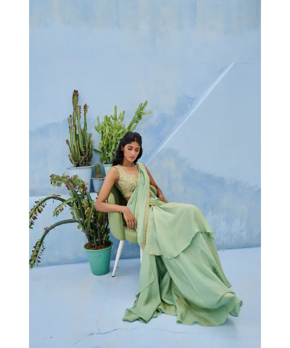 CHAMEE AND PALAK - Haseen Pre-Drape Saree
