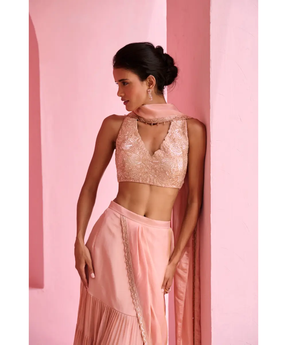 CHAMEE AND PALAK - Khayal Pre-Drape Saree