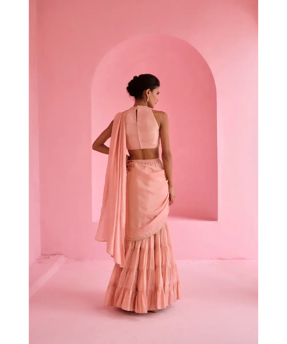 CHAMEE AND PALAK - Khayal Pre-Drape Saree