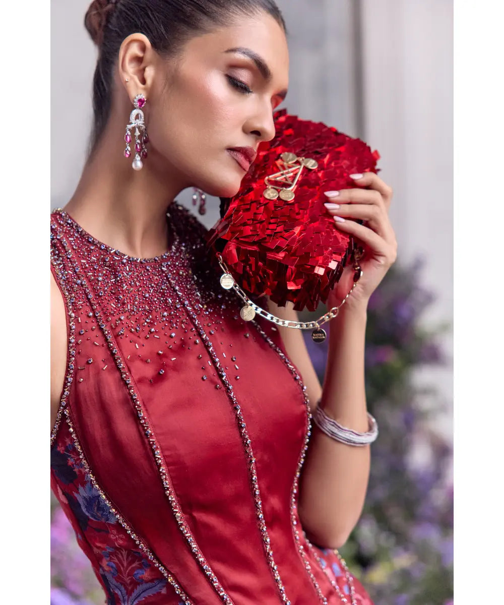 RACER BACK CORSET TOP PAIRED - SAFIYA