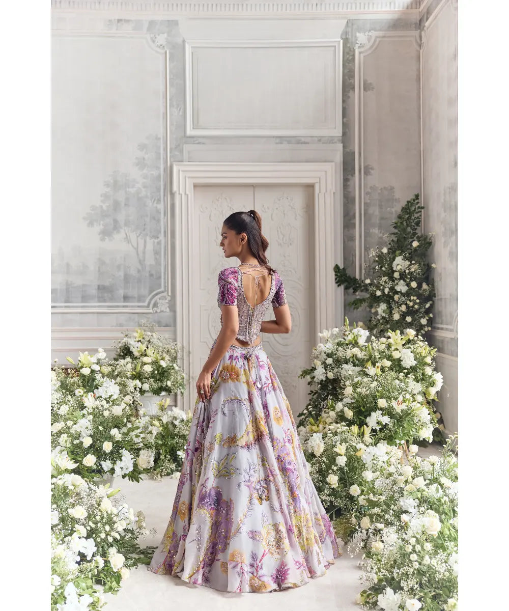 SLEEVED CORSET BLOUSE PAIRED  - Wafiya